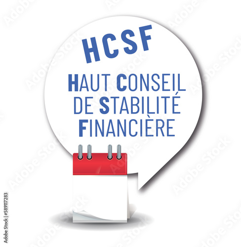 HCSF - haut conseil de stabilité financière