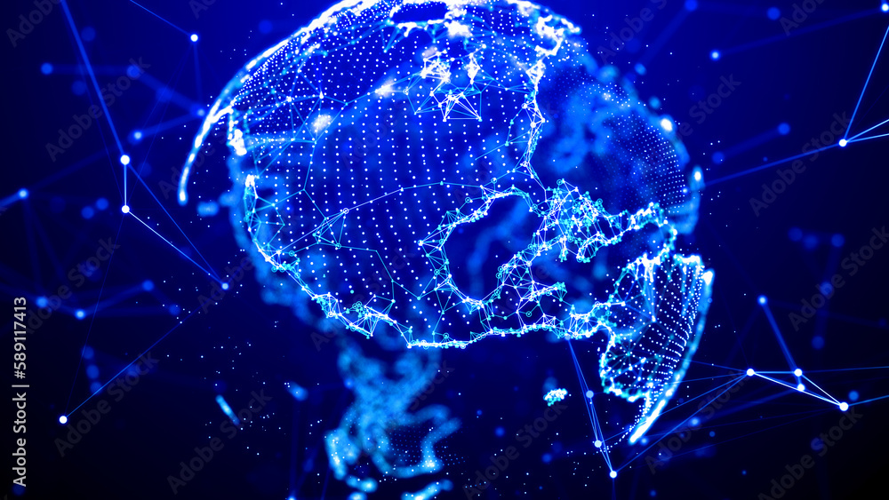 World global network connection technology abstract background. World global network connection technology abstract background.