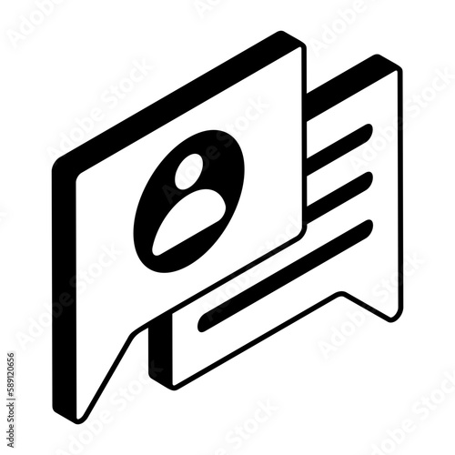 Video Chat signage isometric Concept, video podcast commentary Vector outline Icon Design, FilmmakingSymbol, video production  equipment Sign, streaming media and film maker Stock illustration