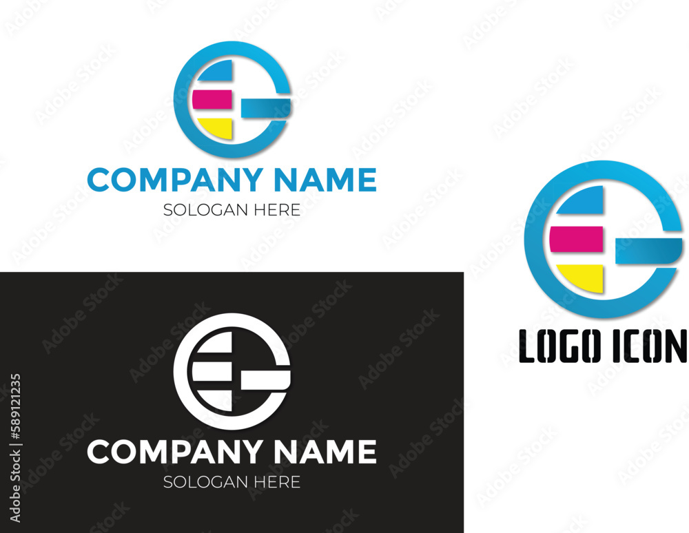 Letter A Professional logo for all kinds of business 