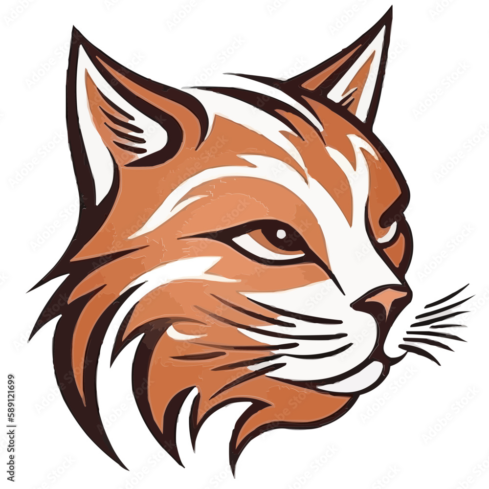Obraz premium Cat vector