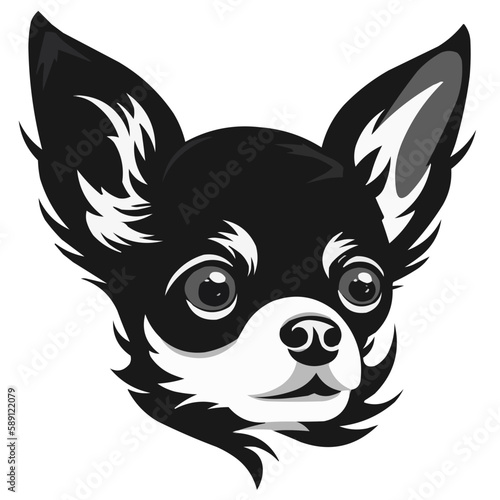 Chihuahua dog vector