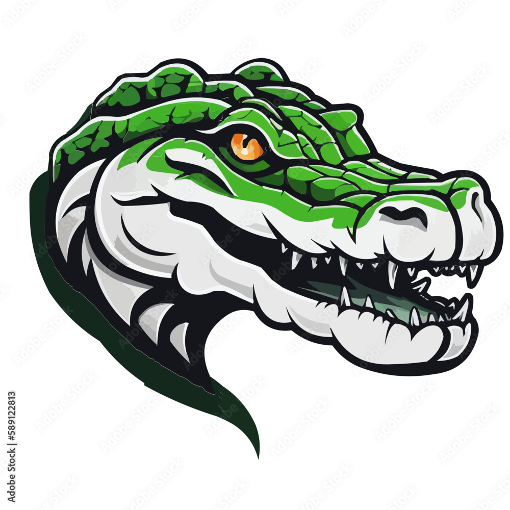 Crocodile vector Crocodile vector