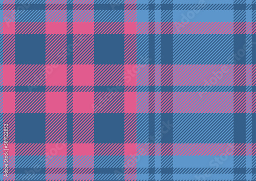 Seamless Check Plaid Textile Pattern