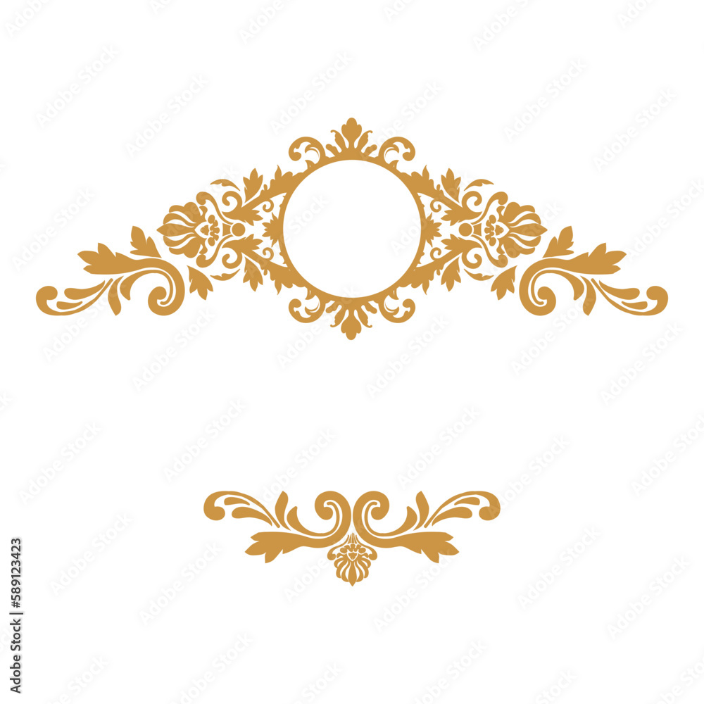 gold damask pattern frame gold damask pattern frame