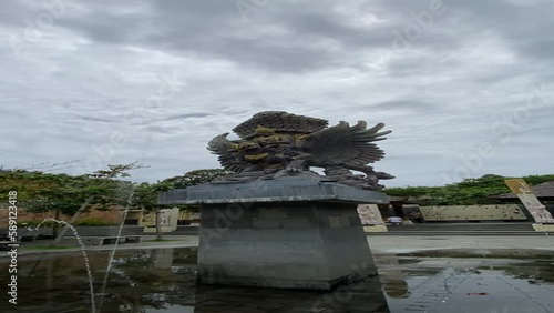 statue in bali island vertical video