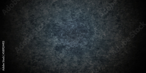 Dark blue black slate grunge backdrop background or texture. black concrete wall High Resolution on Black Cement and Concrete texture. 
