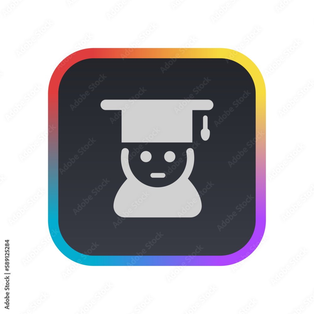 Graduation - Pictogram (icon) Graduation - Pictogram (icon)