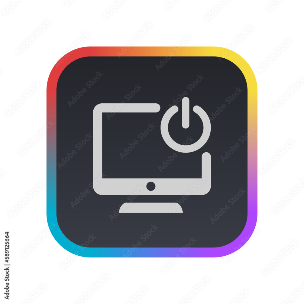 System Power - Pictogram (icon) System Power - Pictogram (icon)