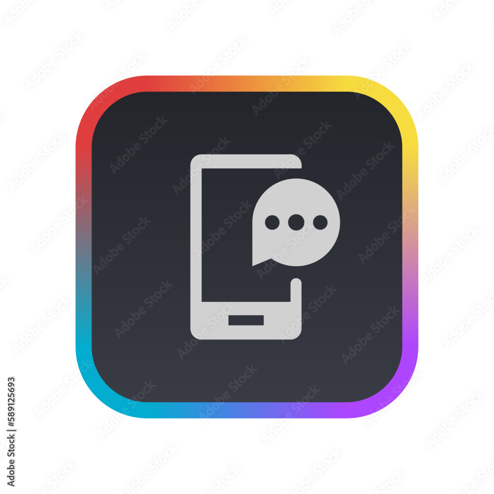 Mobile Feed - Pictogram (icon) Mobile Feed - Pictogram (icon)