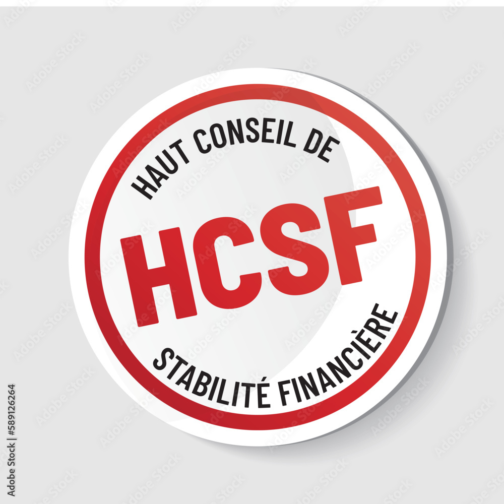 HCSF - haut conseil de stabilité financière