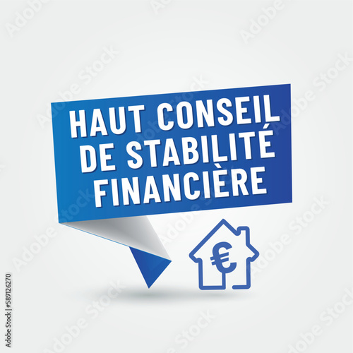 HCSF - haut conseil de stabilité financière