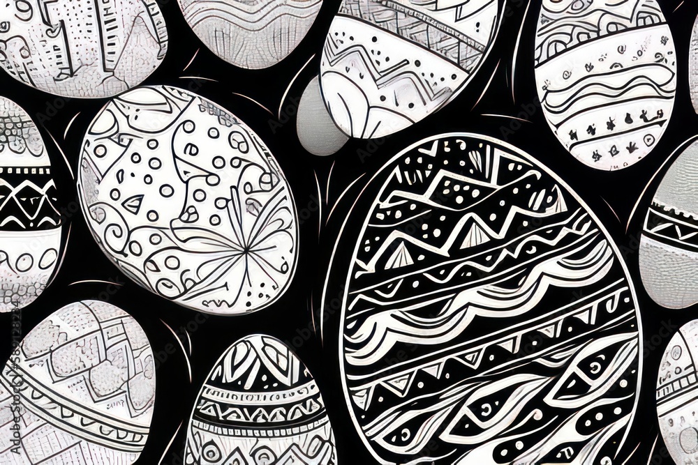 Fototapeta premium Egg-cellent Easter Egg Inspiration