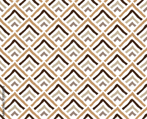 seamless pattern with abstract geometric shapes 