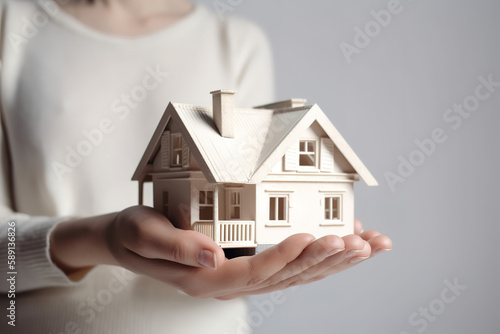 Investment, real estate, mortgage, offer of purchase house, loan concept.