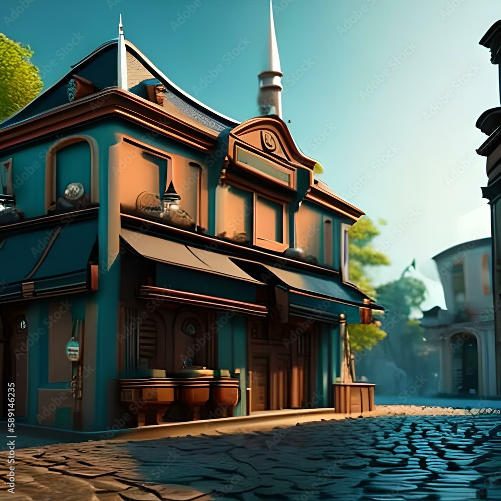 Fototapeta premium Genarative art 