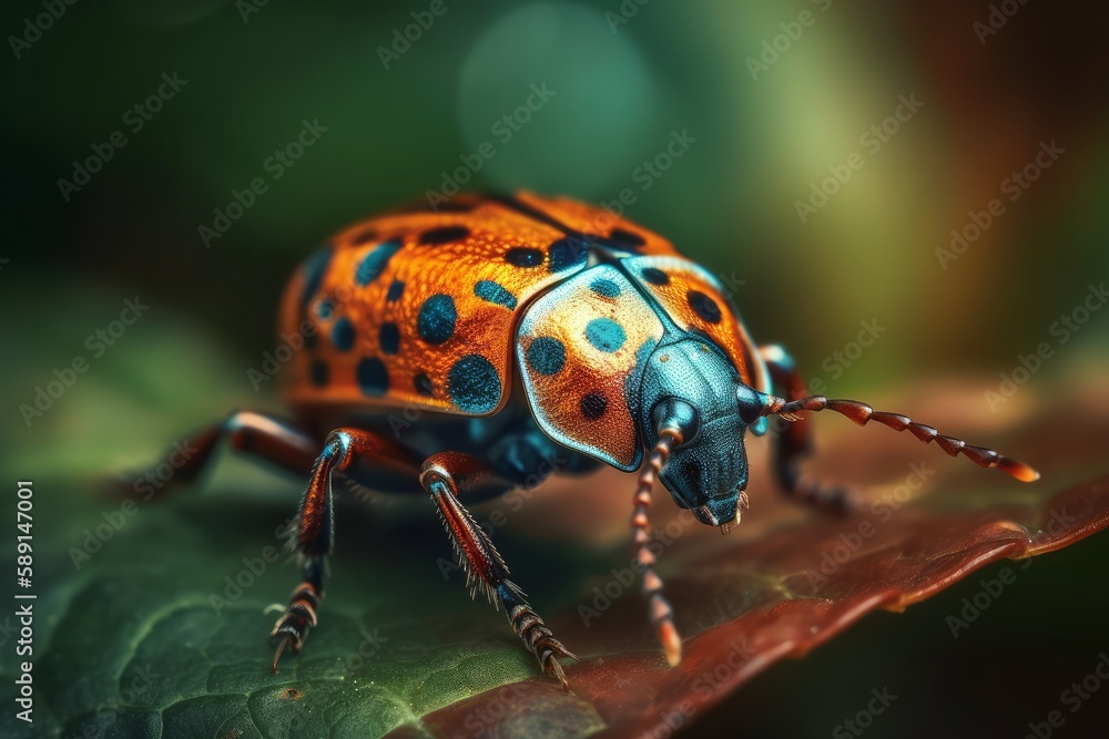 Fototapeta premium state potato beetle made with generative ai