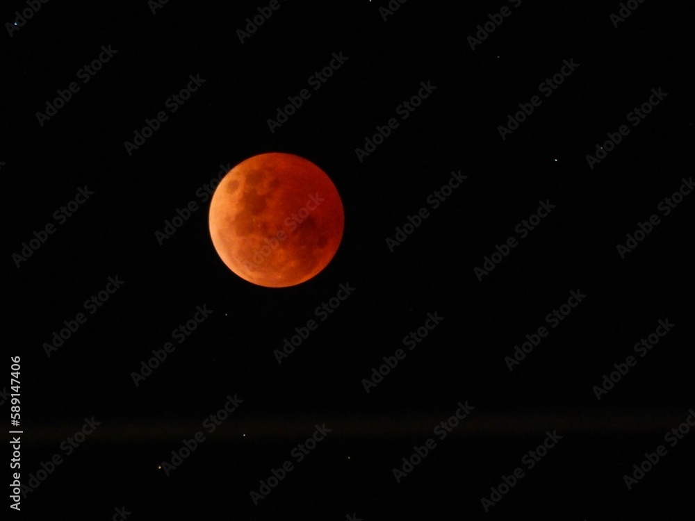 Total Lunar Eclipse - Blood Moon Total Lunar Eclipse - Blood Moon