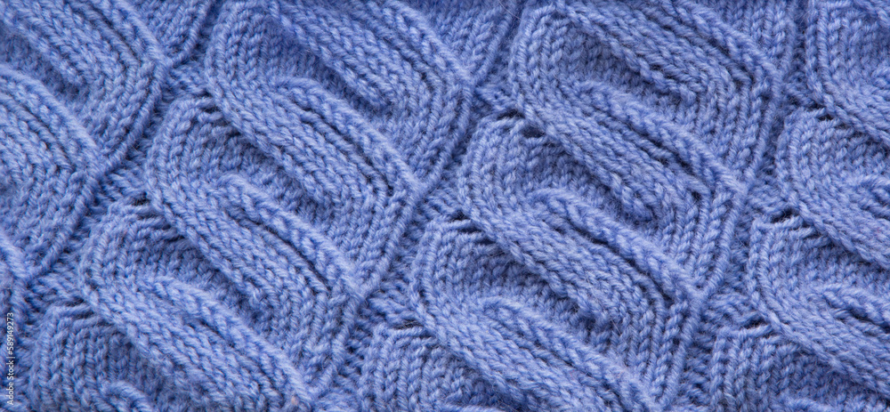 Knitted pattern color background. Knitted pattern color background.