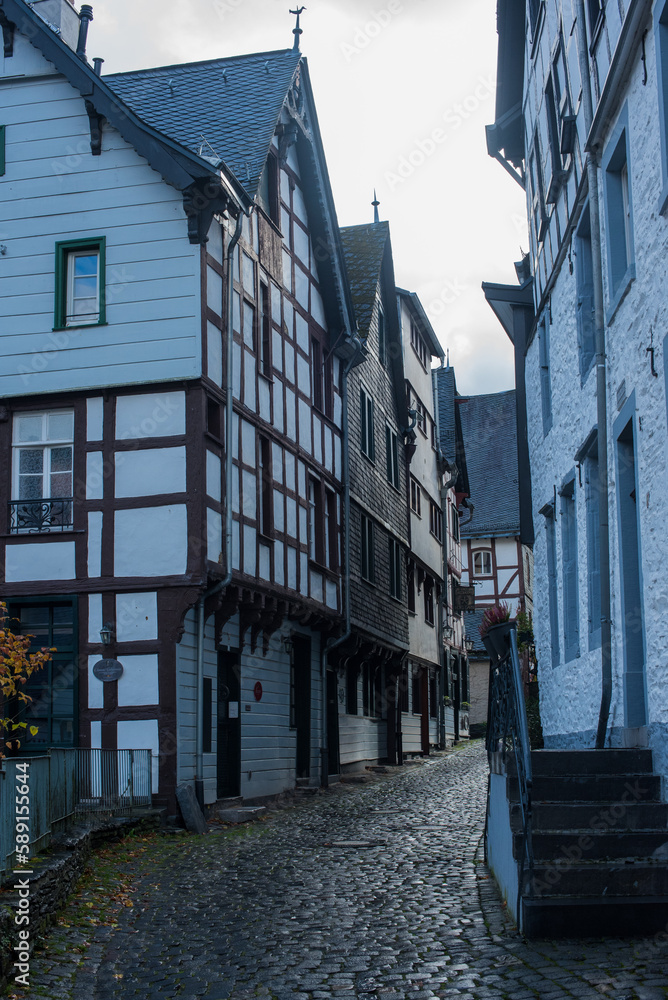 Old half-timbered houses in Germany