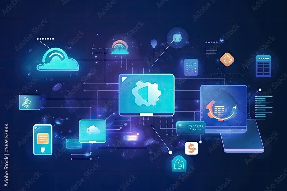 Digital wallet, E wallet or cashless technology concept. Online payment tools, in the form of an app. Mobile banking, online finance, crypto - Generative AI Digital wallet, E wallet or cashless technology concept. Online payment tools, in the form of an app. Mobile banking, online finance, crypto - Generative AI
