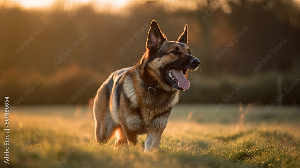 German Shepherd dog