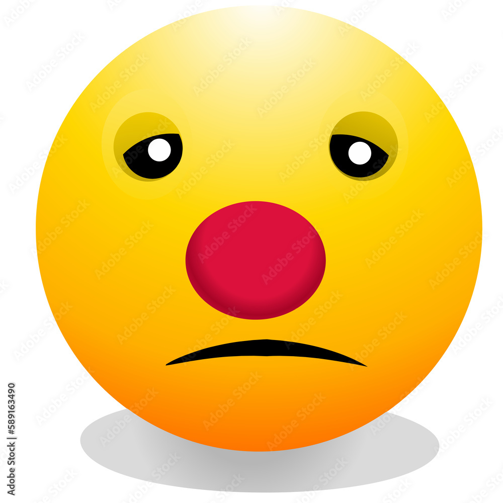 Fototapeta premium sleepy emoticon