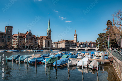 panorama of the city canal