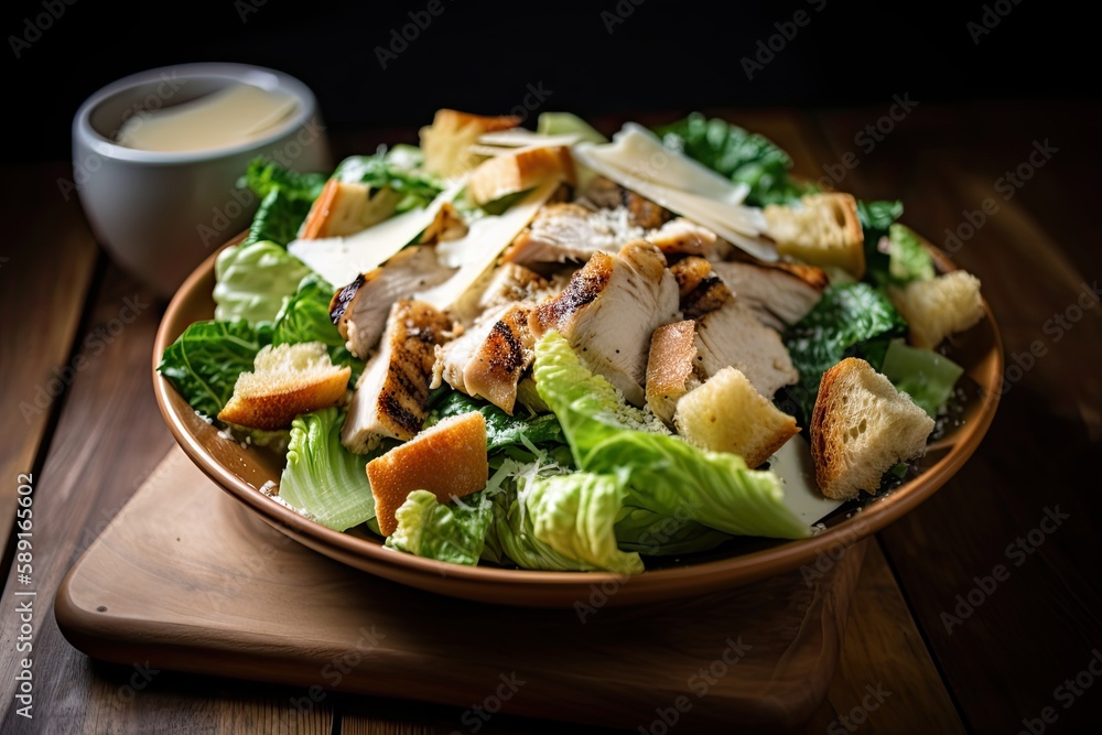Chicken Caesar Salad , generative artificial intelligence Chicken Caesar Salad , generative artificial intelligence