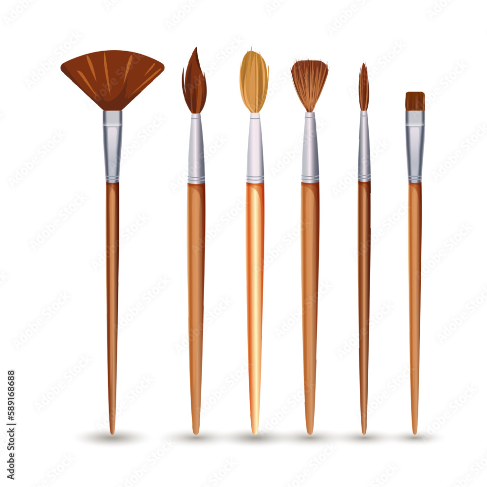 paint brushes set paint brushes set