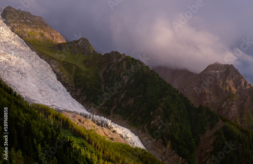 Papier peint Glacier des bossons
