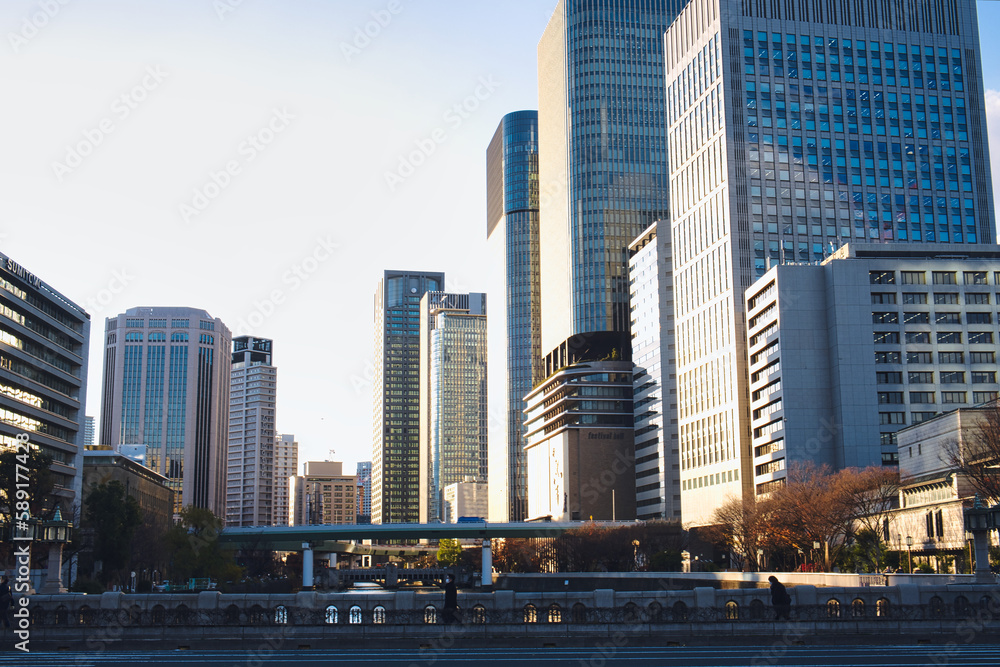土佐堀川・淀屋橋・風景 土佐堀川・淀屋橋・風景