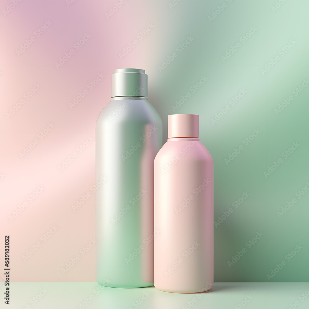 A simple and clean background featuring a soft gradient of pastel colors made with generative AI A simple and clean background featuring a soft gradient of pastel colors made with generative AI