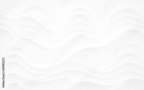 Fototapeta Naklejka Na Ścianę i Meble -  abstract white wave background. Abstract white Smoke wave background and abstract gradient and white wave background.