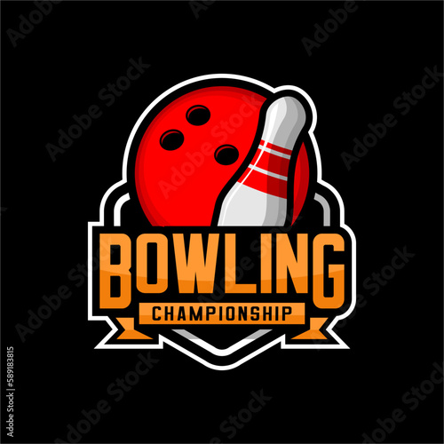 Balls vector, ball bowling sport design vector