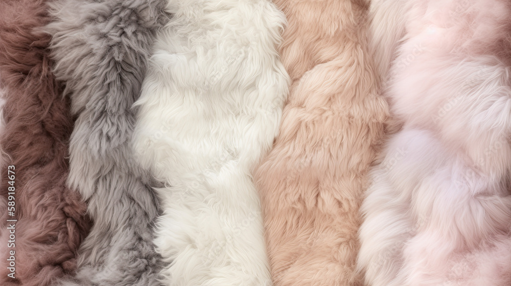 close up of furs - by generative ai close up of furs - by generative ai