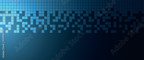 sfondo, digitale, pixel, concetto informatica