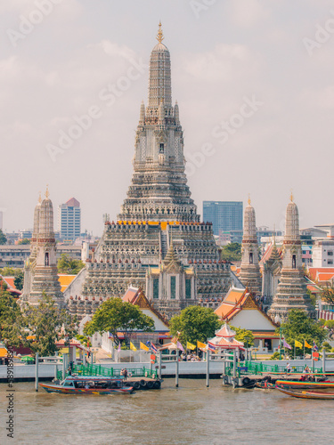 Obraz na płótnie Le Wat Arun, Bangkok w salonie