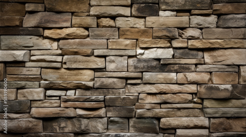 Fototapeta premium Stone wall texture