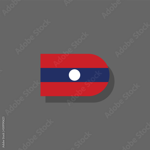 Free Download Illustration of laos flag Template - GFXLoad