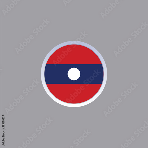 Illustration of laos flag Template Free Download Illustration of laos flag Template - GFXLoad