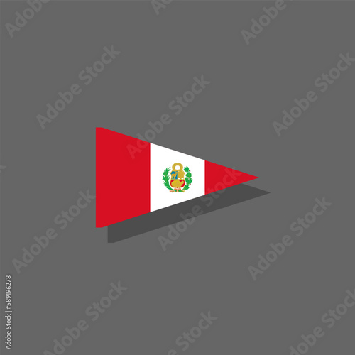 Free Download Illustration of peru flag Template - GFXLoad