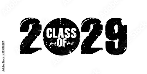 Class Of 2029 T Shirt Design Vector
