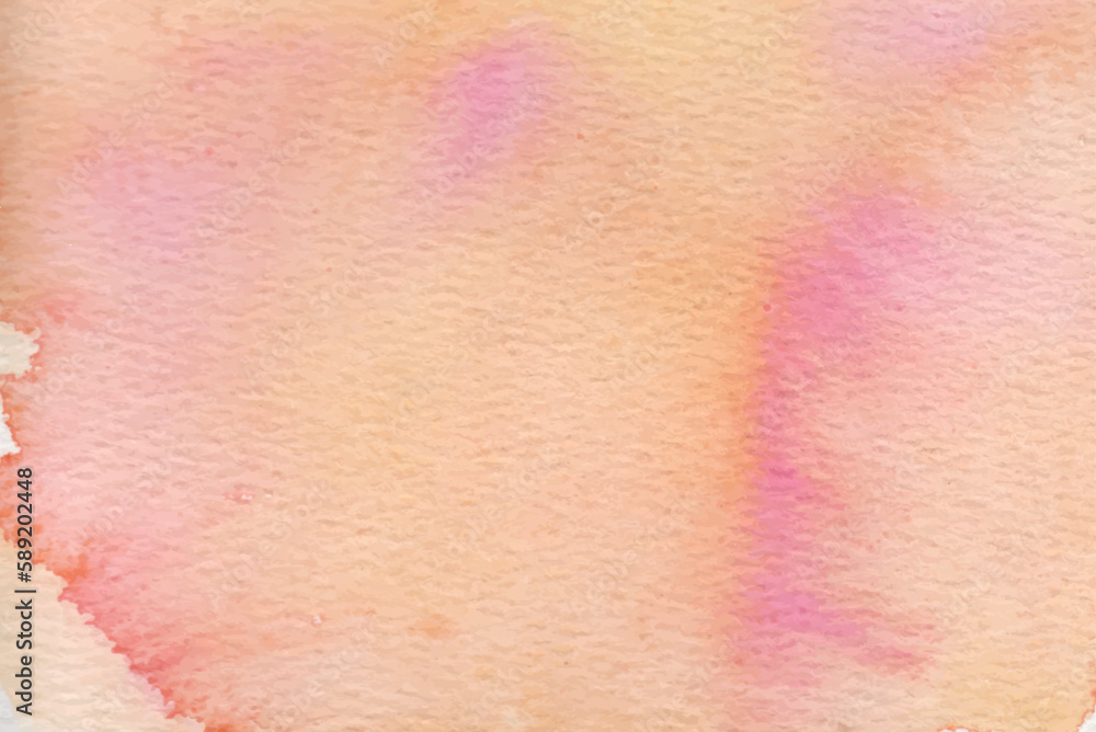 Fototapeta premium Abstract watercolor vector background, vector grunge background banner, colorful watercolor splash brush vector file for digital and print design.