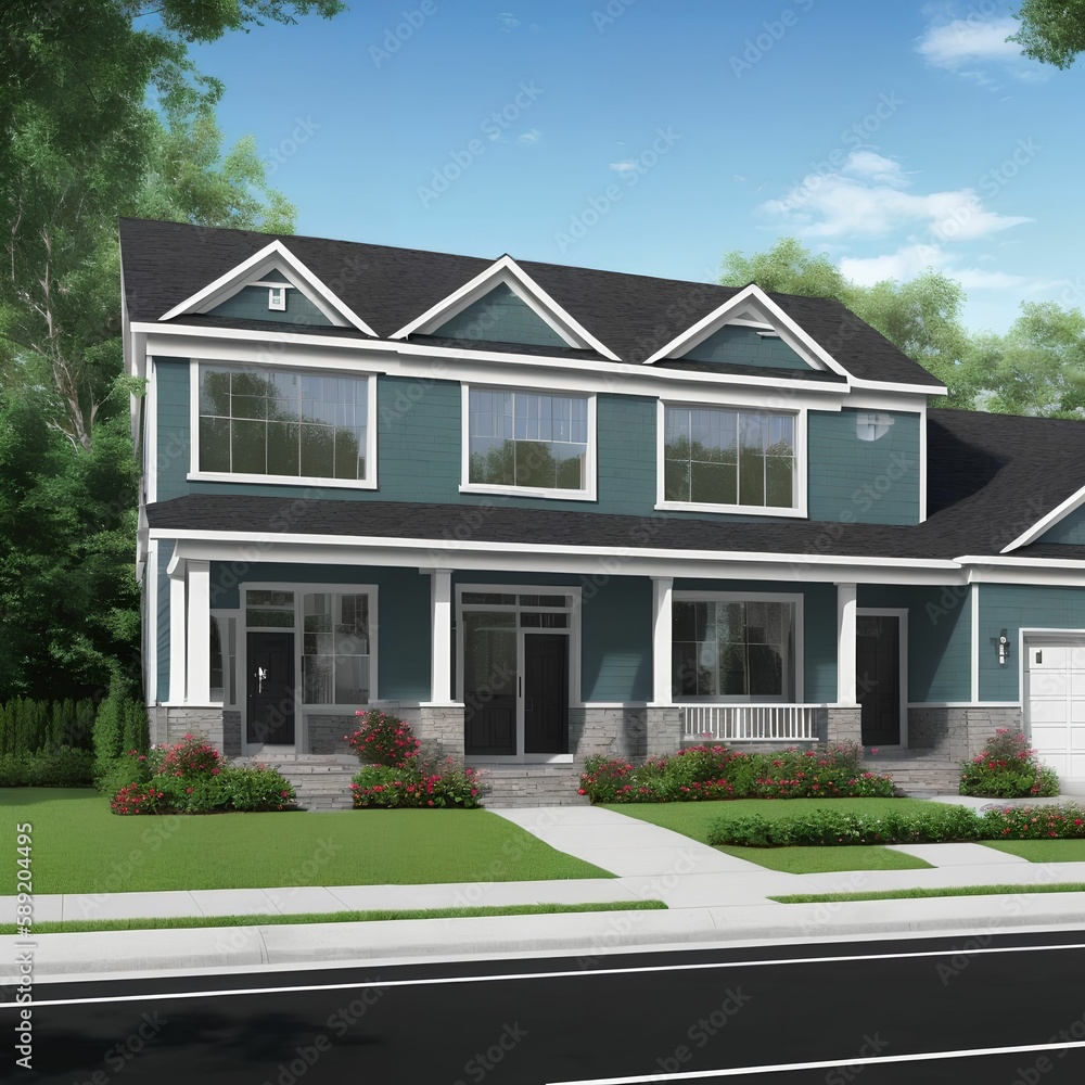 outdoor big modern house, generative art by A.I. outdoor big modern house, generative art by A.I.
