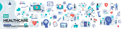 Healthcare and Medical illustration