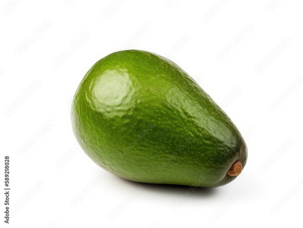 Fresh avocado isolated on white background. Fresh avocado isolated on white background.