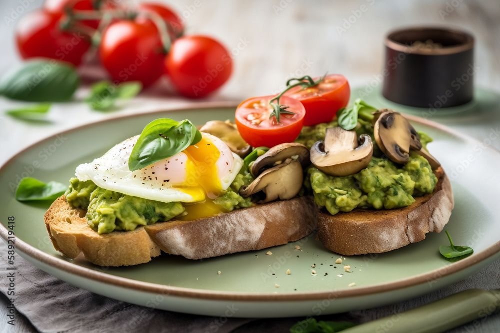 Healthy Vegetarian Breakfast Spread Healthy Vegetarian Breakfast Spread
