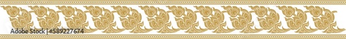Gold pillars line art and asian art luxury style png file for decoration motifs for pillar pattern