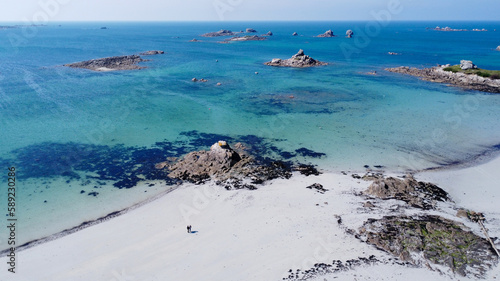 plage du theven santec finistère bretagne